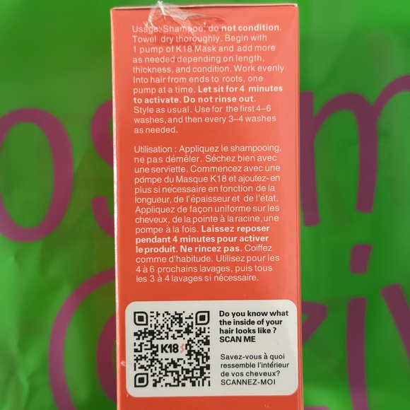 🅽🅴🆆 K18 hair mask 50ml / 1.7 liq oz - Picture 6 of 7